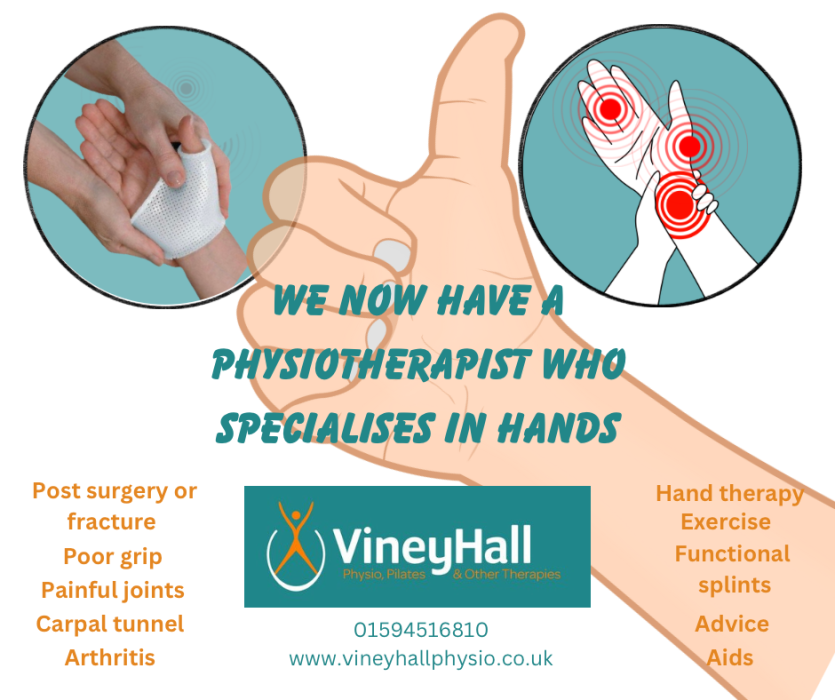 New Physiotherapist, Janine David, specialist in Hands and Upper Limb conditions