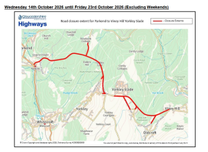 Road Closures for Resurfacing outside Viney Hall